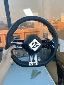 Volant en fibre de carbone LED noir piano personnalisé, style amélioré, pour Mercedes-Benz Classe A/B/C/E/G/S, CL, GL, <span class=keywords><strong>SL</strong></span>, <span class=keywords><strong>AMG</strong></span> GT - Product Image 3