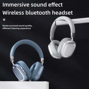 Новое поступление, B35, металлические беспроводные <span class=keywords><strong>Bluetooth</strong></span>-5,3 наушники HD Mic Hi-Fi, качественная Складная игровая Музыкальная гарнитура - Product Image 2