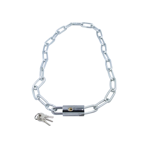 <span class=keywords><strong>Candado</strong></span> de <span class=keywords><strong>cadena</strong></span> GLORA de hierro cromado de 0,8 M <span class=keywords><strong>con</strong></span> cilindro de latón llave Normal <span class=keywords><strong>para</strong></span> gabinete de <span class=keywords><strong>puerta</strong></span> de vidrio - Product Image 1