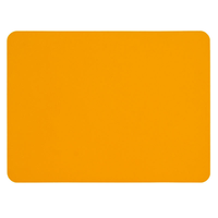 Sous-plat en silicone isolant résistant à la chaleur, écologique, style classique, forme rectangulaire, logo personnalisé, sets de table pour la salle à manger