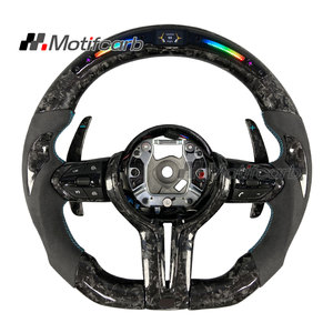 Volant en fibre de carbone forgé personnalisé avec LED pour BMW Série F M2 M3 M4 M6 F87 F82 F80 F10 F15 X3 X5 F30 3 4 5 6 Series GT - Product Image 1