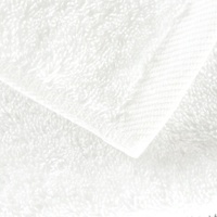 Kinsery White 100% Cotton Hotel Towel Jacquard Dobby Logo 150g/600g Absorbent Towel for Hotel Use