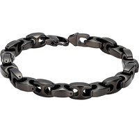 CHENG JEWELERS Collier et Bracelets Homme Personnalisés en Carbure de Tungstène de Haute Qualité, Modèles Ailes Lourdes, pour Anniversaire