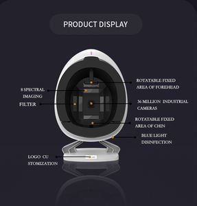 2025 portátil para AISIA HD Pixel 3D Magic Mirror Desktop Skin Diagnostic Analyzer Scanner para cabeza y pies US/IT Tipo <span class=keywords><strong>de</strong></span> enchufe - Product Image 3