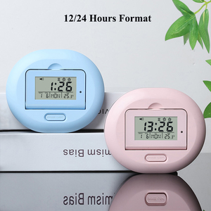Reloj Despertador Digital Humanizado de Fábrica BSCI con Fuerte Vibración, <span class=keywords><strong>Alarma</strong></span> Sonora y Pantalla LCD Retroiluminada <span class=keywords><strong>para</strong></span> Personas con Sueño Profundo y Estudiantes - Product Image 6