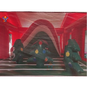Castillo Inflable Temático de Navidad Marca Super Castle, Material de PVC, Fácil de Instalar, para Fiestas Infantiles, <span class=keywords><strong>Alquiler</strong></span> de Castillo Inflable - Product Image 6