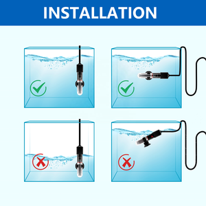 FREESEA 25W riscaldatore sommergibile per acquari temperatura preimpostata 1-5 galloni d'acqua dolce/acqua salata acquario di piccole dimensioni libero - Product Image 4