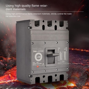 เบรกเกอร์ DM8ไฟฟ้าโซลาร์เซลล์ไฟฟ้ากระแสตรงแรงดันต่ำ400A เบรกเกอร์พลาสติก - Product Image 3