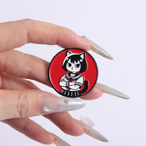 Anime Manga Cat Girl Épingles en émail <span class=keywords><strong>Otaku</strong></span> Culture japonaise aime les broches en métal Insigne de revers en vrac - Product Image 4