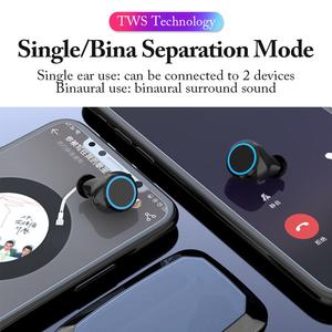 Nouveaux écouteurs étanches <span class=keywords><strong>M11</strong></span> TWS 5.0 stéréo basses sport, écouteurs sans fil avec boîte de charge numérique LED 2000mAh - Product Image 3