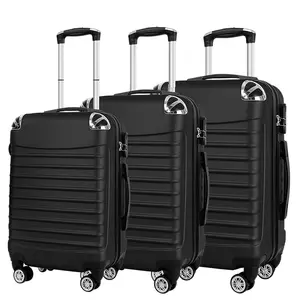 Wholesale Carry On ABS Travel Luggage Suitcase ABS Luggage Set