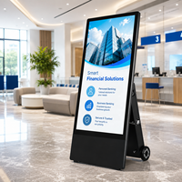 Pantalla LCD Móvil para Publicidad Exterior con Batería AIYOS, 1500 Nits, del Principal Fabricante de Señalización Digital