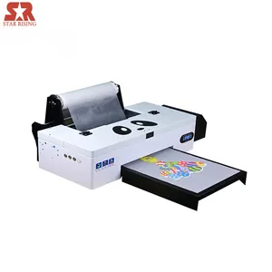 Gratis Verzending Naar Usa Roll Dtf Inkjet Printer Impresora Sr600 L1800 Dx5 Dtf T Shirt Doek Sticker Kledingstuk Drukmachine