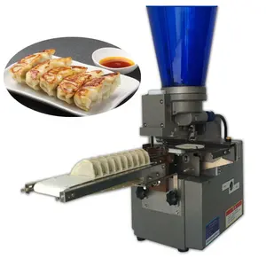 Mesin pembuat produk gandum 110v 220v mesin pembuat Empanada mesin pembuat Gyoza pangsit Jepang ukuran kecil otomatis