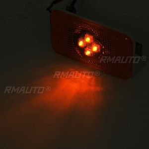 Luz Lateral LED de 24V para Camiones, Lámpara Indicadora Ámbar de 4 LED para Camiones Volvo FM/FH - Product Image 3