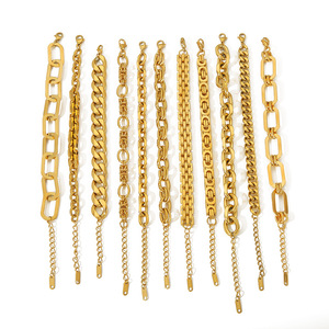 Nouvel ensemble de bracelets tendance, style européen et américain, vintage, multicouches, simples, bijoux transfrontaliers - Product Image 4