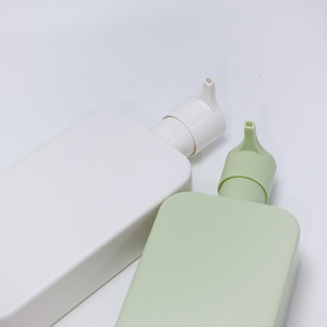 ขวดแชมพูพลาสติกคุณภาพสูงสีเขียวขนาด 350 มล. พร้อมโลโก้สั่งทำพิเศษ - Product Image 2