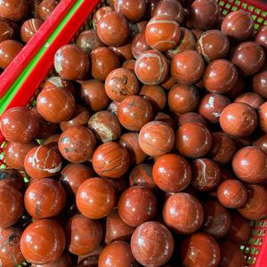 Venta al por Mayor de Bolas de <span class=keywords><strong>Jaspe</strong></span> <span class=keywords><strong>Rojo</strong></span> Pulido para Sanación con Feng Shui y Meditación - Product Image 6