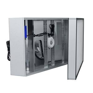 Unidad de filtro de ventilador Ffu Unidad de filtro de ventilador Hepa Ffu Hepa Hood 2x4 Gabinete de flujo laminar FFU Campana de flujo laminar para seta - Product Image 1