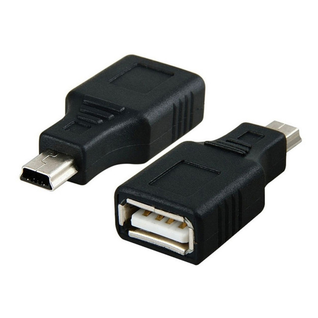 Wholesale Kaicap Brand New USB 2.0 Type a to Mini USB 5-Pin Type B Female to Male Laptop Adapter