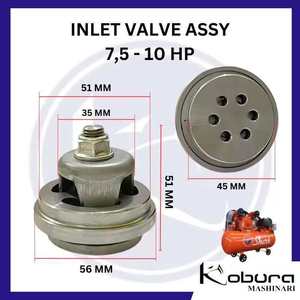 Ensemble de soupapes pour compresseur d'air Fusheng TA-80 TA-100 TA120 en acier au carbone, soupapes d'admission et d'échappement, pièces industrielles - Product Image 5