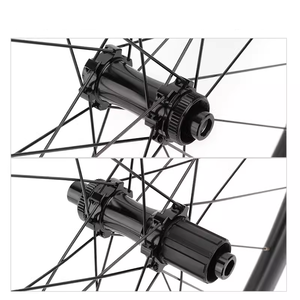 軽量カーボンホイール700 * 26c 50mmロードディスクカーボンファイバーホイールセットカーボンロードバイクホイールセット - Product Image 3