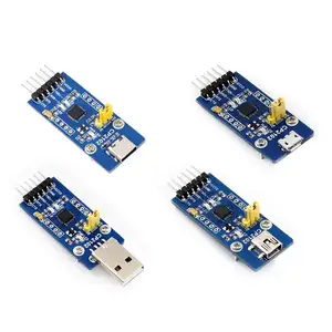 CP2102 USB UART Board CP2102-GM USB ke seri port USB ke modul komunikasi TTL/antarmuka opsional untuk papan pengembangan