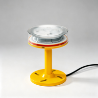 Feux d'obstruction LED conformes aux normes ICAO types A et B, conformes à la norme FAA L-810, 10cd 32.5cd AC DC
