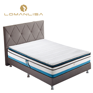 Ice silk fabric sweet dreams 100% natural bamboo latex foam mattress - Product Image 1