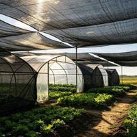 Geavanceerde HDPE zwarte landbouw schaduwdoek, milieuvriendelijk, UV-bescherming, heavy-duty, draagbaar en opvouwbaar.