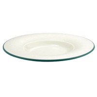 Assiettes en mélamine plastique colorées vert et blanc, écologiques, modernes, bon marché, pour la maison, le restaurant, les fêtes, la cuisine