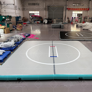 インフレータブル 武術・合気道・居合道・テコンドー・空手練習用ビニールフロアマット 20x20 レスリングマット/12x12 畳 - Product Image 6