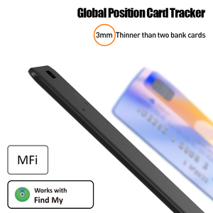 Có Thể Sạc Lại Mfi Chứng Nhận Ios Tìm Thấy Tôi Chống Mất Vị Trí Thiết Bị Định Vị Không Khí Tag Theo Dõi Finder Ví Thông Minh Thẻ GPS Tracker - Product Image 5