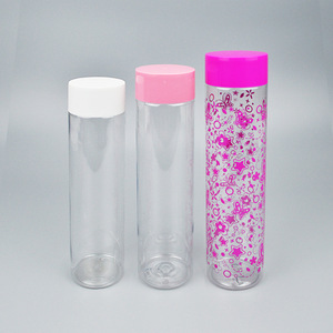 <b>Plastic</b> Beverage <b>Bottle</b> 380Ml With Lid Reusable For Children Camping <b>Wine</b> And Beverage Packaging - Product Image 1
