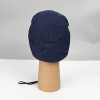 Casquettes de baseball unisexes pour événements en plein air toutes saisons, doublure en polaire épaisse, nylon imperméable, bonnet d'hiver avec oreilles, bonnet de ski plus chaud
