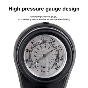 Ztto — <span class=keywords><strong>pompe</strong></span> haute pression 160psi pour vélo, appareil <span class=keywords><strong>de</strong></span> sol à Air manuelle pour bicyclette - Product Image 4