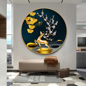 Peinture diamant 5D moderne, impression sur porcelaine, art mural en cristal pour chambre à coucher, décoration personnalisée, vente directe d'usine - Product Image 2