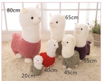 Design personnalisé mignon Unique Alpaga Chameau Peluche Animal Jouet créatif Alpaga Peluche Jouet Alpaga Oreiller