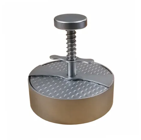 factory wholesale Stainless Steel sandblasting Grill Press Hamburger Press Patty Mold Burger Press Patty Maker Meat Poultry Tool