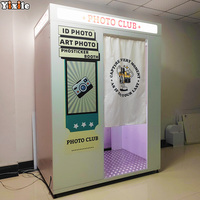 Yixile Software Logo Custom Photobooth Shell Máquina DE FOTOS instantánea Photo Booth Máquinas expendedoras Máquinas