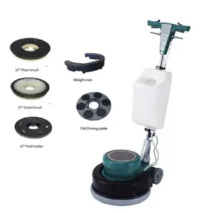 Hand-push Type Floor Scrubber Small Scrubbing And Waxing Machine Floor Cleaning Machine Industrial And Commercial Auto Scrubber