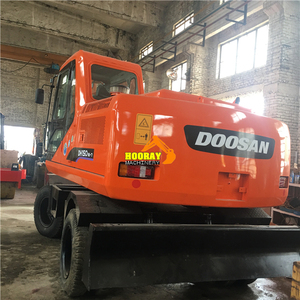 Excavadora de Ruedas Usada Doosan DH150W-7, Totalmente Probada y en Perfecto Estado, para Tareas de Carga y Manipulación de Materiales en la Construcción de Carreteras - Product Image 4