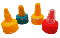 Bouchon de bouteille en plastique avec embout torsadé 20/410 24/410 28/410, embout long, bouchon de poche