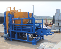 Machine automatique de fabrication de briques et de blocs QT4-15 personnalisée pour démarrage d'entreprise, groupes d'investisseurs et équipement d'usine
