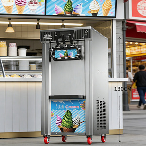 Nueva Máquina Comercial de Helado Suave BBT para Mostrador, 3 Sabores, Yogur Helado, Acero Inoxidable, Precio de Fábrica - Product Image 2