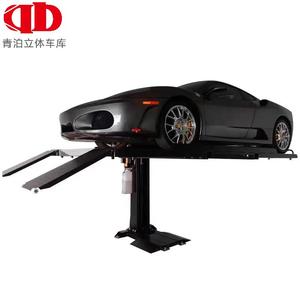 Elevador Hidráulico Vertical Personalizado para <span class=keywords><strong>Estacionamiento</strong></span> de Autos, de un Solo Pilar, con Capacidad de 2.7T (6000 Libras), de Perfil Bajo para SUV, Sedán y Taller - Product Image 2