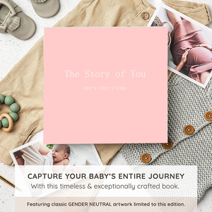 Sổ Ghi Chép Lưu Niệm Milesone Hàng Tháng Quà Tặng Trung Tính Giới Tính Cho Em Bé Sách Đơn Giản Cho Bé Trai Bé Gái Nhật Ký Năm Đầu Tiên - Product Image 4