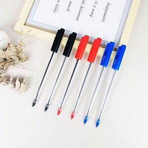 Stylos à bille promotionnels en plastique de haute qualité à bas prix, 1,0 mm, avec logo personnalisé, pour le bureau et l'école - Product Image 1