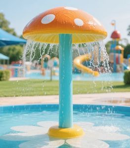 कारखाने मूल्य जल पार्क उपकरण-आउटडोर पानी छिड़काव मशरूम - Product Image 6