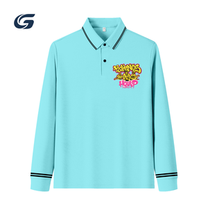 Camicia lavorata a maglia a maniche lunghe da <span class=keywords><strong>uomo</strong></span> alla moda in tela traspirante leggera tecnica di tintura ecologica <span class=keywords><strong>Idea</strong></span> regalo di Natale - Product Image 4